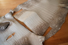 Load image into Gallery viewer, Himalaya Crocodile skin custom made bifold billfold wallet cartera de cocodrilo made in monaco monte carlo handmade leathercraft artisan