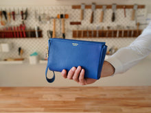 Load image into Gallery viewer, Chambellan Pouch custom made everyday carry pouch made in monaco leather craft nicolas grinda atelier grinda alran sully goat skin