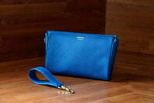 Load image into Gallery viewer, Chambellan Pouch custom made everyday carry pouch made in monaco leather craft nicolas grinda atelier grinda alran sully goat skin