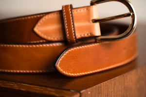 vegetable tanned belt